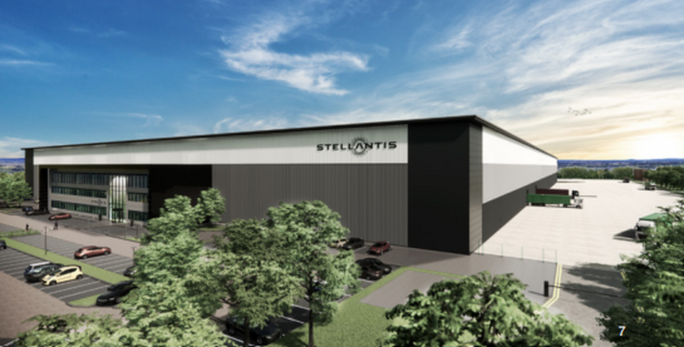 New 667,000 sq ft National Parts Distribution Centre developed for Stellantis at Ellesmere Port 